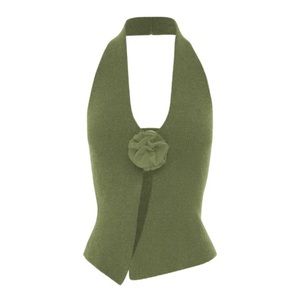 NEW Rose Halter Top